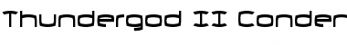 Download Thundergod II Condensed Font