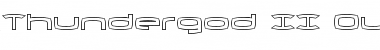 Download Thundergod II Outline Font Download Thundergod II Outline Font