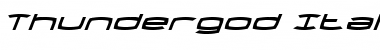 Download Thundergod Itliac Font Download Thundergod Itliac Font