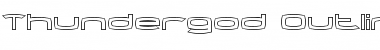 Download Thundergod Outline Font Download Thundergod Outline Font