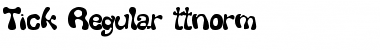 Download Tick Font Download Tick Font