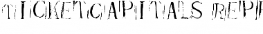 Download TicketCapitals Font Download TicketCapitals Font