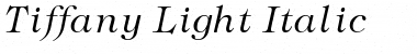 Download Tiffany Light Font Download Tiffany Light Font