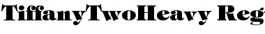 Download TiffanyTwoHeavy Font Download TiffanyTwoHeavy Font