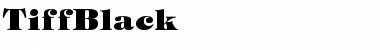 Download TiffBlack Font Download TiffBlack Font
