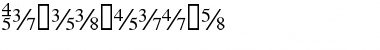 Download TiFractions Font Download TiFractions Font