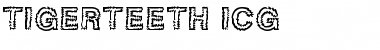 Tigerteeth ICG Font