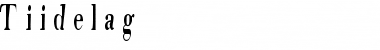 Download Tiidelag Font Download Tiidelag Font