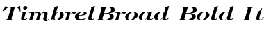 Download TimbrelBroad Font Download TimbrelBroad Font