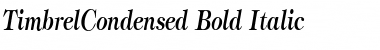 Download TimbrelCondensed Font Download TimbrelCondensed Font