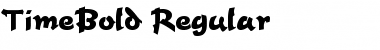Download TimeBold Font Download TimeBold Font