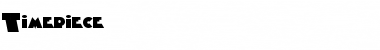 Download Timepiece Font Download Timepiece Font