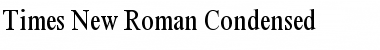 Download Times New Roman Condensed Font Download Times New Roman Condensed Font
