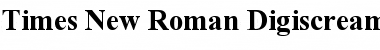 Download Times New Roman Digiscream Font