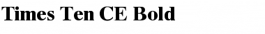 Times Ten CE Roman Bold Font
