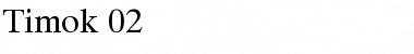Download Timok 02 Font Download Timok 02 Font