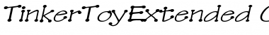 Download TinkerToyExtended Font Download TinkerToyExtended Font