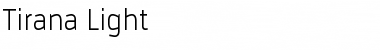 Download Tirana Light Font Download Tirana Light Font