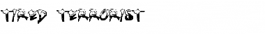 Download TIRED TERRORIST Font Download TIRED TERRORIST Font