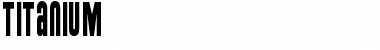 Download Titanium Font Download Titanium Font