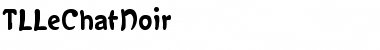 Download TLLeChatNoir Font Download TLLeChatNoir Font