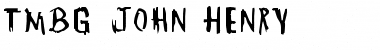 Download TMBG John Henry Font Download TMBG John Henry Font