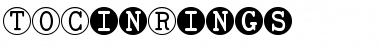 Download TOCinRings Font Download TOCinRings Font