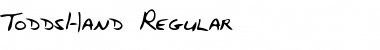Download ToddsHand Font Download ToddsHand Font