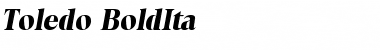 Download Toledo-BoldIta Font Download Toledo-BoldIta Font