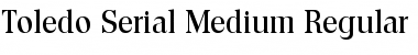 Download Toledo-Serial-Medium Font Download Toledo-Serial-Medium Font