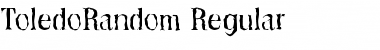 ToledoRandom Regular Font