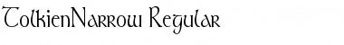TolkienNarrow Regular Font