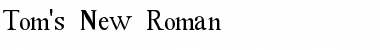 Download Tom's New Roman Font Download Tom's New Roman Font