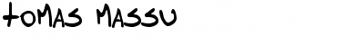 Download Tomas Massu Font Download Tomas Massu Font