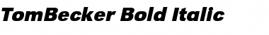 Download TomBecker Font Download TomBecker Font