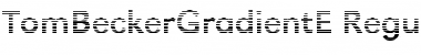 Download TomBeckerGradientE Font Download TomBeckerGradientE Font