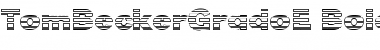 Download TomBeckerGradoE Font Download TomBeckerGradoE Font