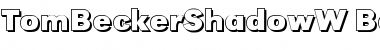Download TomBeckerShadowW Font Download TomBeckerShadowW Font