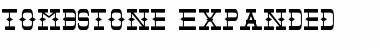 Download Tombstone Expanded Font Download Tombstone Expanded Font