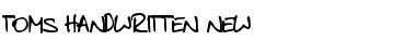 Download toms handwritten new Font Download toms handwritten new Font