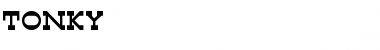 Download Tonky Font Download Tonky Font
