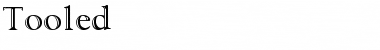 Download Tooled Font Download Tooled Font
