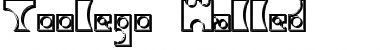 Download Toolego-Walled Font Download Toolego-Walled Font