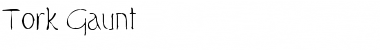 Download Tork Gaunt Font Download Tork Gaunt Font