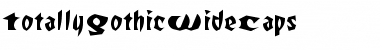 Download TotallyGothicWideCaps Font Download TotallyGothicWideCaps Font