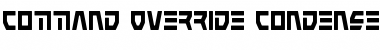 Download Command Override Condensed Font Download Command Override Condensed Font