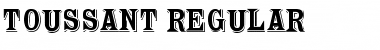 Download Toussant-Regular Font Download Toussant-Regular Font