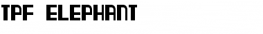 Download TPF Elephant Font Download TPF Elephant Font