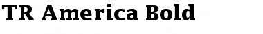 Download TR America Font Download TR America Font