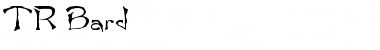 Download TR Bard Font Download TR Bard Font